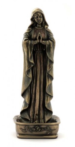 Picture of Virgin Mary Bronze Figurine