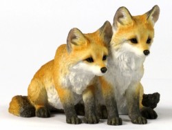 Picture of Fox Cubs Figurine (Willow Hall)