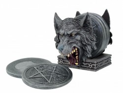 Picture of Werewolf Coasters and Holder