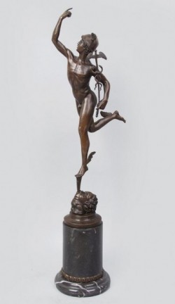 Picture of Mercury Bronze Statue