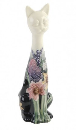 Picture of Summer Bouquet Ceramic Cat (Old Tupton Ware)