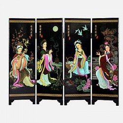 Picture of The Four Beauties Table Top Screen