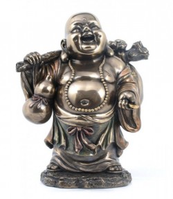 Picture of Laughing Buddha Water Feature Bronze