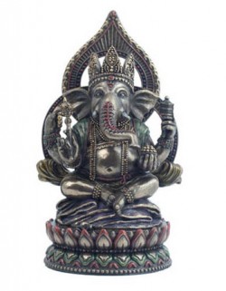 Picture of Lord Ganesh Bronze Figurine