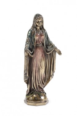 Picture of Blessed Virgin Mary Bronze Figurine (GENESIS NEW RELEASE)