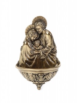 Picture of Holy family Water Font Bronze (GENESIS NEW RELEASE)