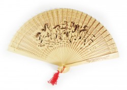Picture of Wild Horses Sandalwood Scented Fan