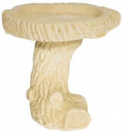 Picture of Walnut Log Birdbath