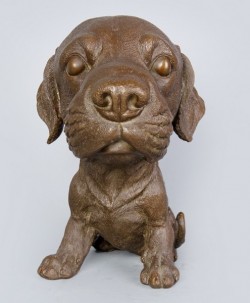 Picture of Buster the Dog Bronze Statue