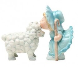 Picture of Little Bow Peep Salt and Pepper Shakers