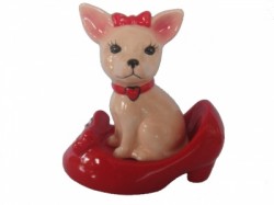 Picture of Chihuahua in Shoe Salt and Pepper Pots