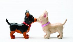 Picture of Pups Salt and Pepper Pots