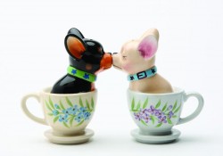 Picture of Tea Cup Pups Salt and Pepper Pots