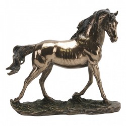 Picture of Trotting Horse Bronze Figurine (Juliana)