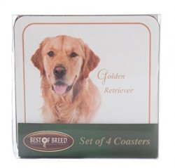 Picture of Golden Retriever Coasters (Best of Breed)