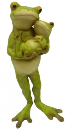 Picture of Frog with Baby Ornament