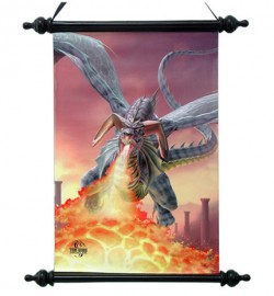 Picture of Line of Fire Dragon Scroll (Tom Wood)