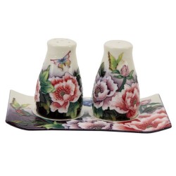 Picture of Butterflies Pattern Salt and Pepper Set (Old Tupton Ware)