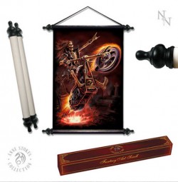 Picture of Hell Rider Wall Scroll (Anne Stokes)