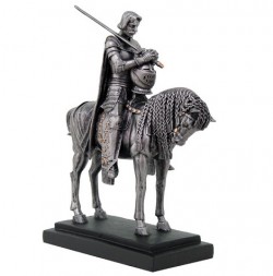 Picture of To Protect and Serve Knight on Horseback Figurine