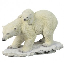 Picture of Polar Bear and Cub (Willow Hall) 27cm