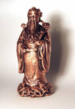 Picture of God of Wealth Copper Ornament