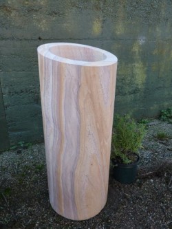 Picture of Rainbow Sandstone Column Planter 75 cm