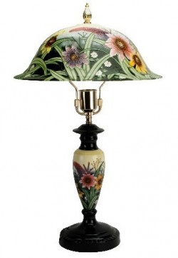Picture of Summer Bouquet Lamp With Shade 26 inches (Old Tupton Ware)