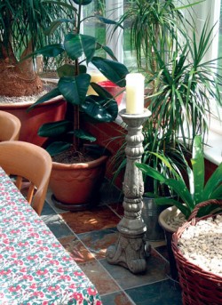 Picture of Stone Candlestick 76 cm