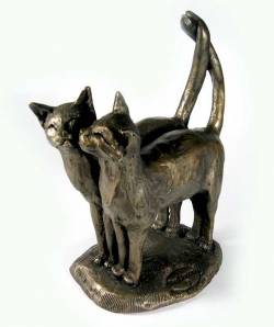 Picture of Pair of Happy Cats Ornament