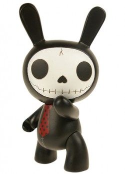 Picture of Furry Bones Black Bun-Bun Vinyl Figurine NEW RELEASE