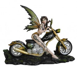 Picture of Biker Fairy Statue (NEW RELEASE)