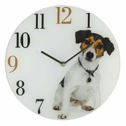 Picture of Jack Russell Glass Clock (Best of Breed)