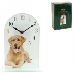 Picture of Labrador Glass Clock (Best of Breed)