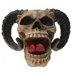 Picture of Laughing Demon Skull Ornament