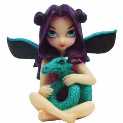 Picture of Fairy with Pet Storm Dragon